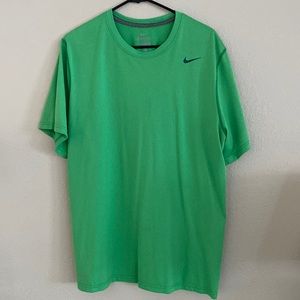 Light Green XL Nike DRI-FIT T-Shirt